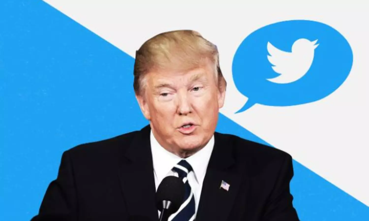 Twitter flags Trump tweet for violating its abusive behaviour policy
