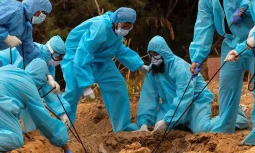35 acres of land allotted for burial of Covid victims in Bluru