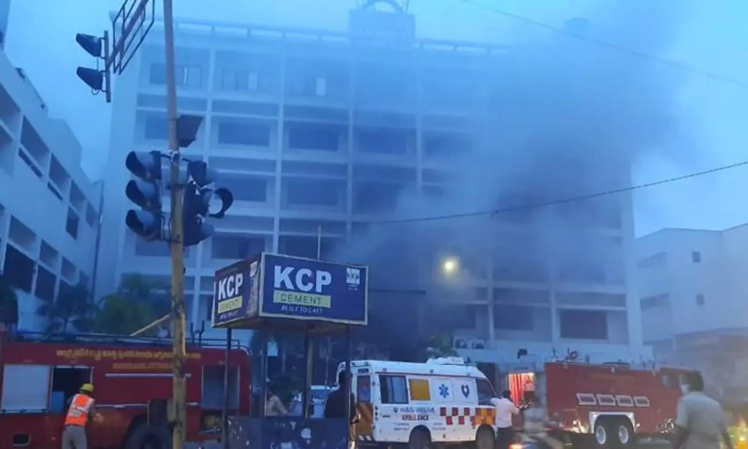 7 die in Andhra Covid care centre fire