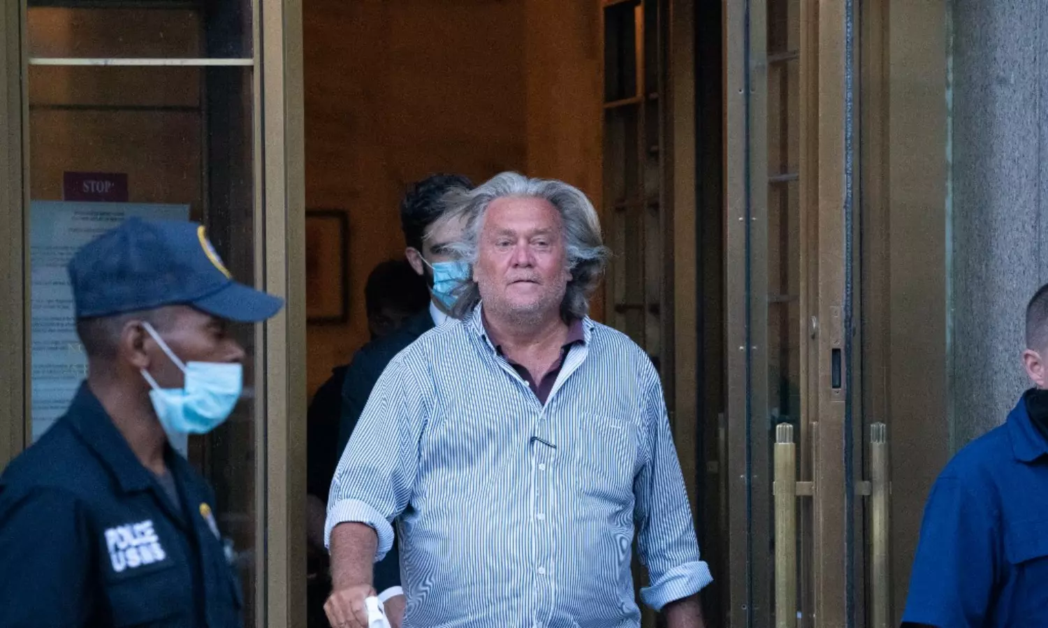 Ex-Trump adviser charged with fraud over Mexico wall funds