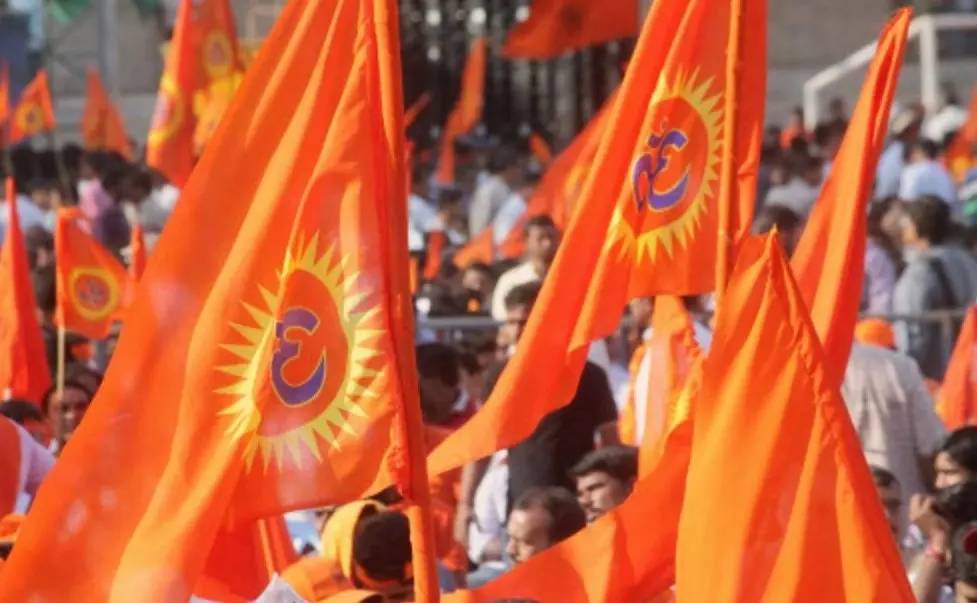 Bajrang Dal protest in poll-bound UP over their Karnataka activist stabbing