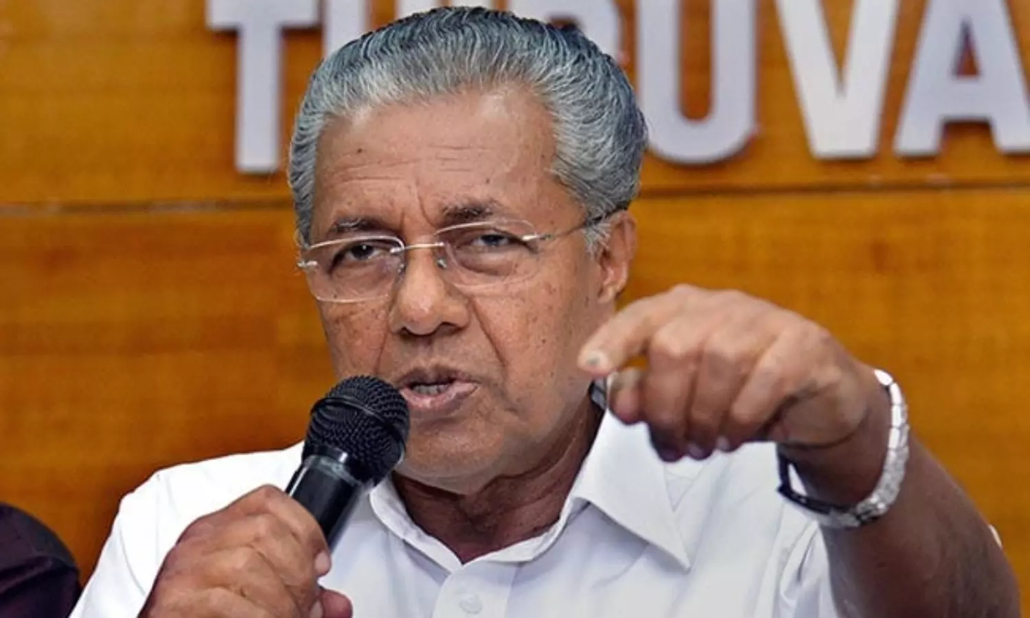 Pinarayi Vijayan counters allegation of forged signature - flashing an iPad