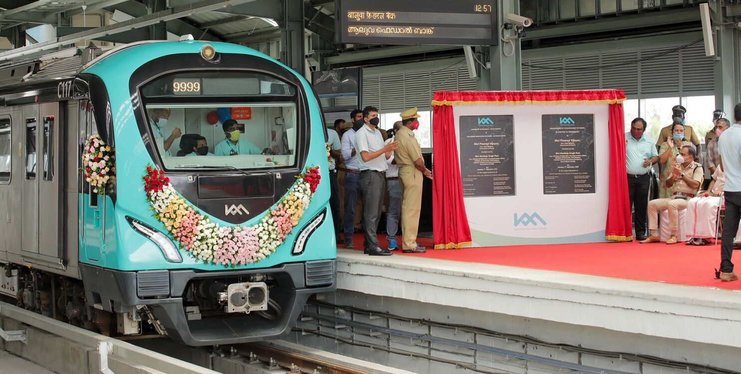 Kochi Metros first phase fully commissioned as service reopens