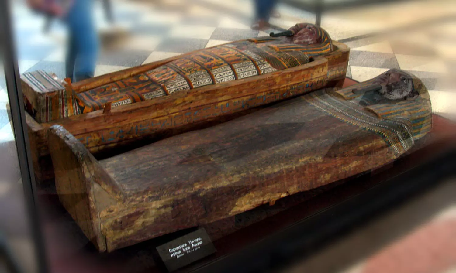 2,500-year-old coffins discovered intact in Egypt