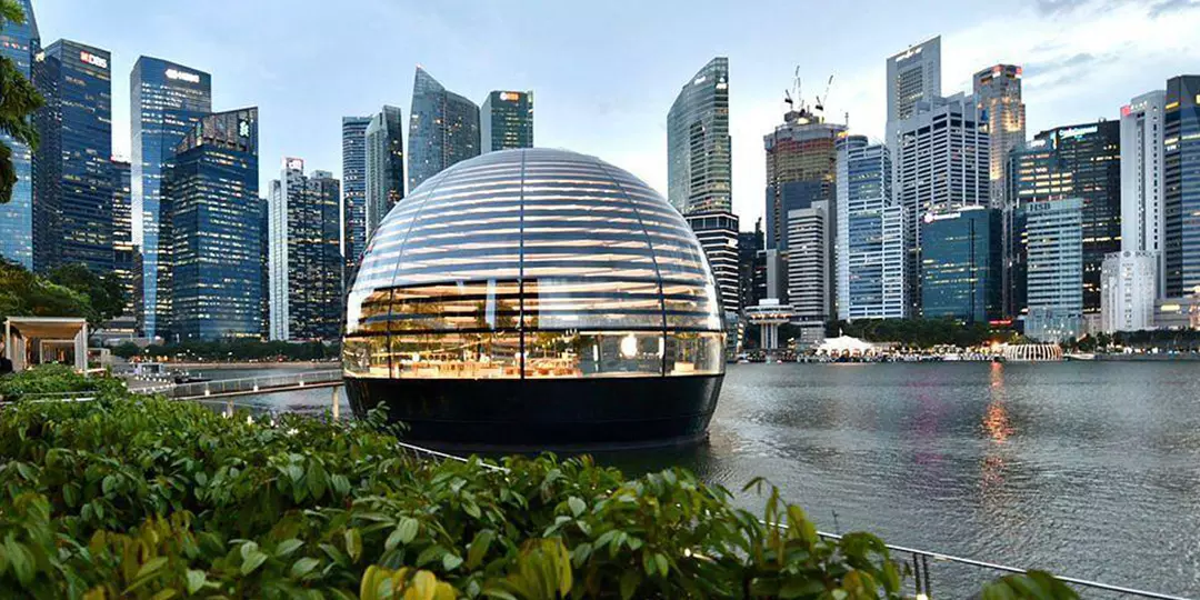 Worlds first floating Apple store to open Thursday in Singapore