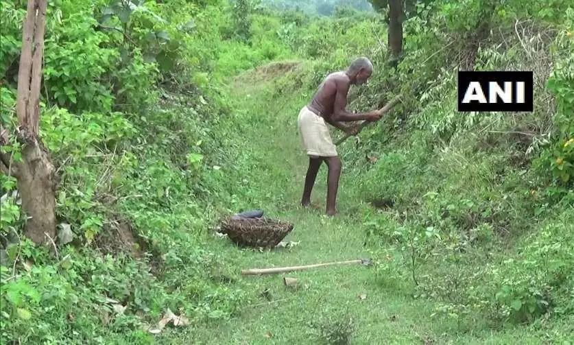 Bihar man digs 5-km canal to bring water to his village