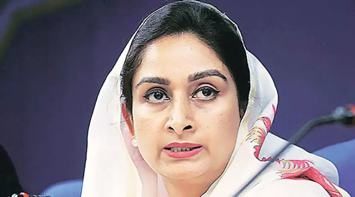 SADs Union Minister Harsimrat Kaur Badal quits cabinet protesting farm bills