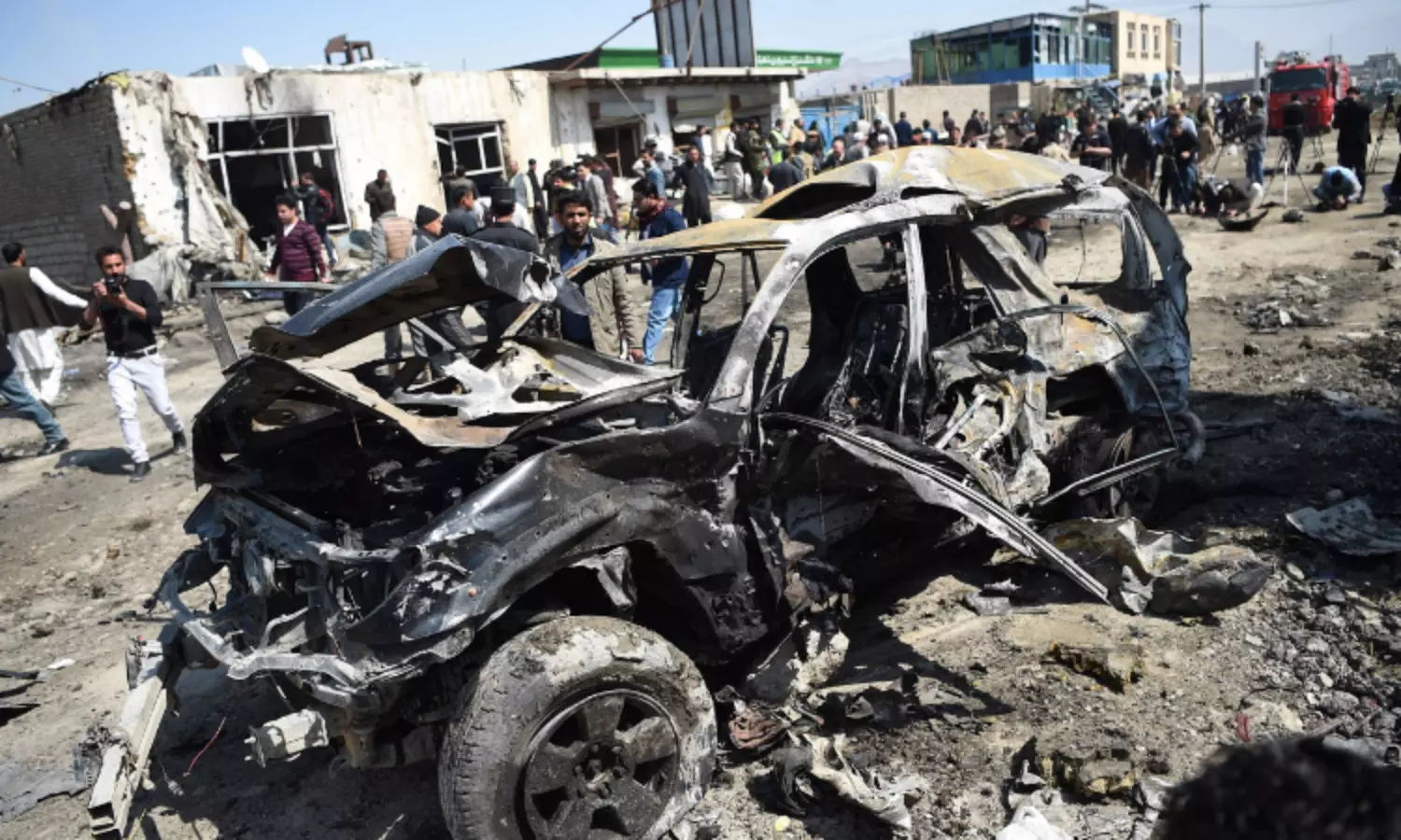 Suicide car bomb kills eight,  misses targeted Afghan governor