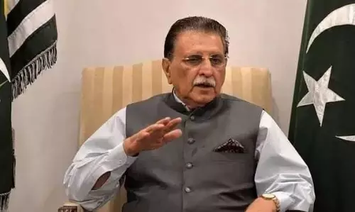 Prime Minister of Pak Occupied Jammu & Kashmir booked for conspiring against Pakistan
