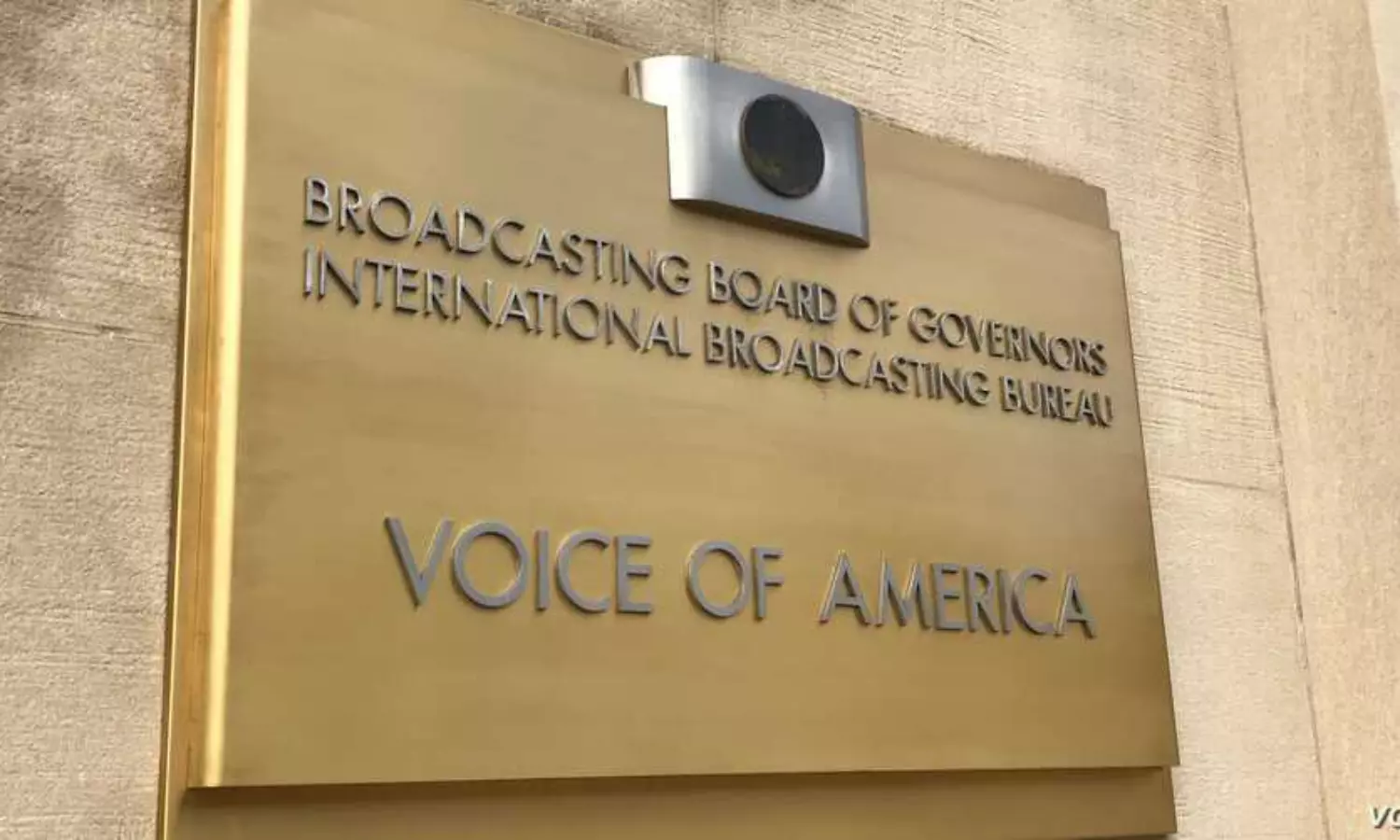 Officials suspended by VOA sue agency that runs the radio