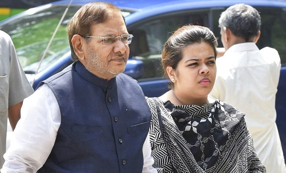 Sharad Yadavs daughter Subhashini joins Congress