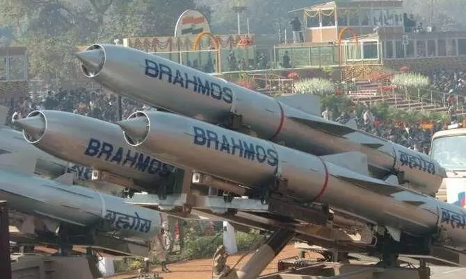 India successfully test fires Brahmos missile form navy ship