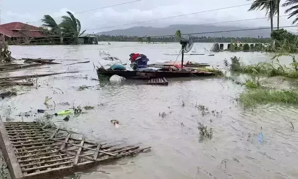 Another typhoon hits Philippines displacing 25,000 villagers