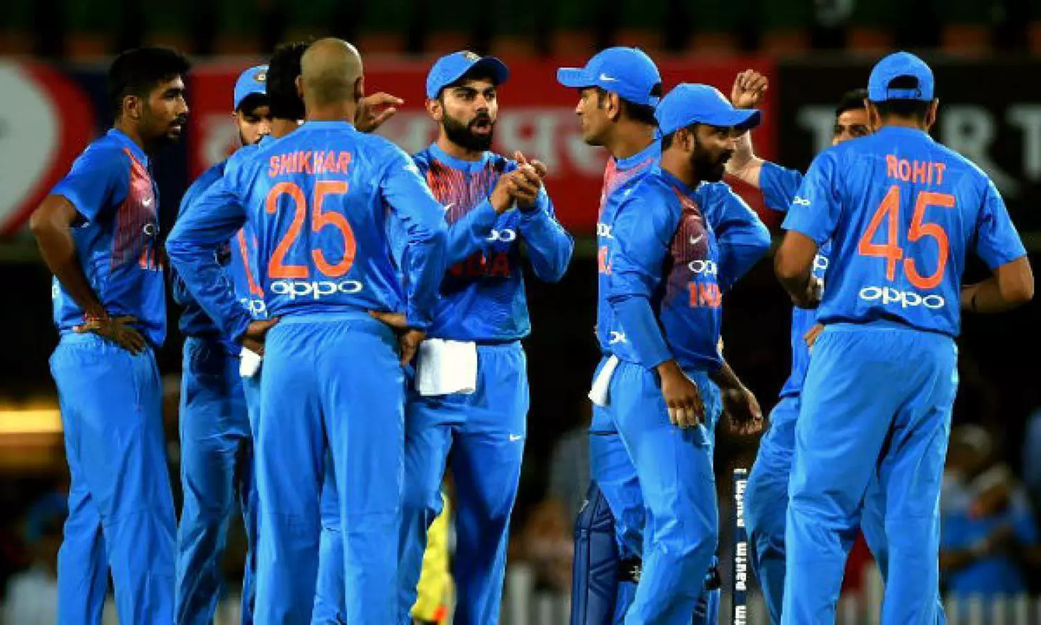 Indian squad against Aussies announced
