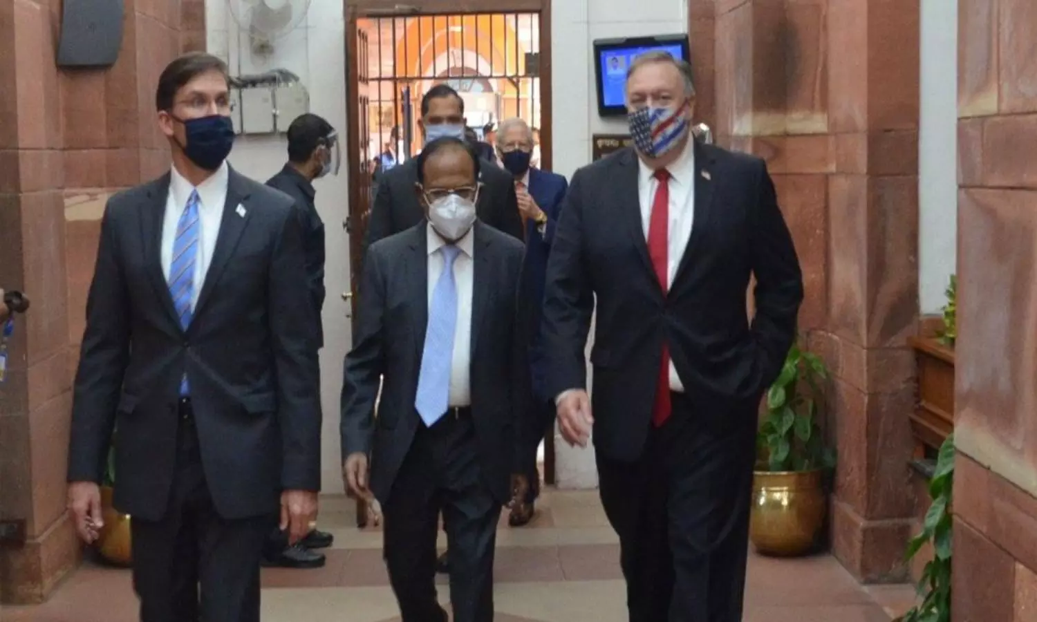 Doval meets US Secretary of State Pompeo in Delhi
