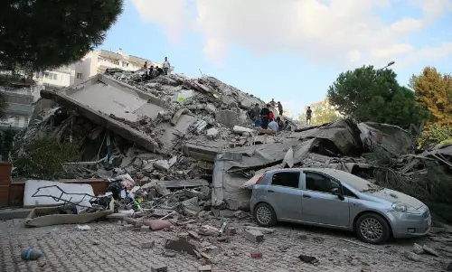 Earthquake hits coastal Turkey