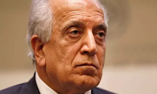 Accelerate a political Settlement Zalmay Khalilzad tweets after a horrendous attack on Kabul University