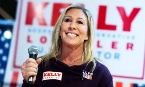 QAnon supporter Marjorie Taylor Greene wins seat in US House