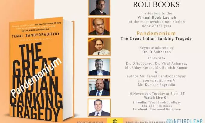 Tamal Bandyopadhyays detailed account on Indian Banking Tragedy coming on November 10