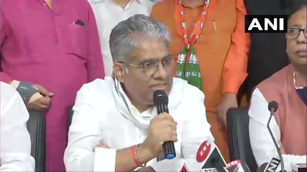 NDA has once again won absolute majority in  Bihar Elections 2020,says BJP leader Bhupender Yadav in Patna