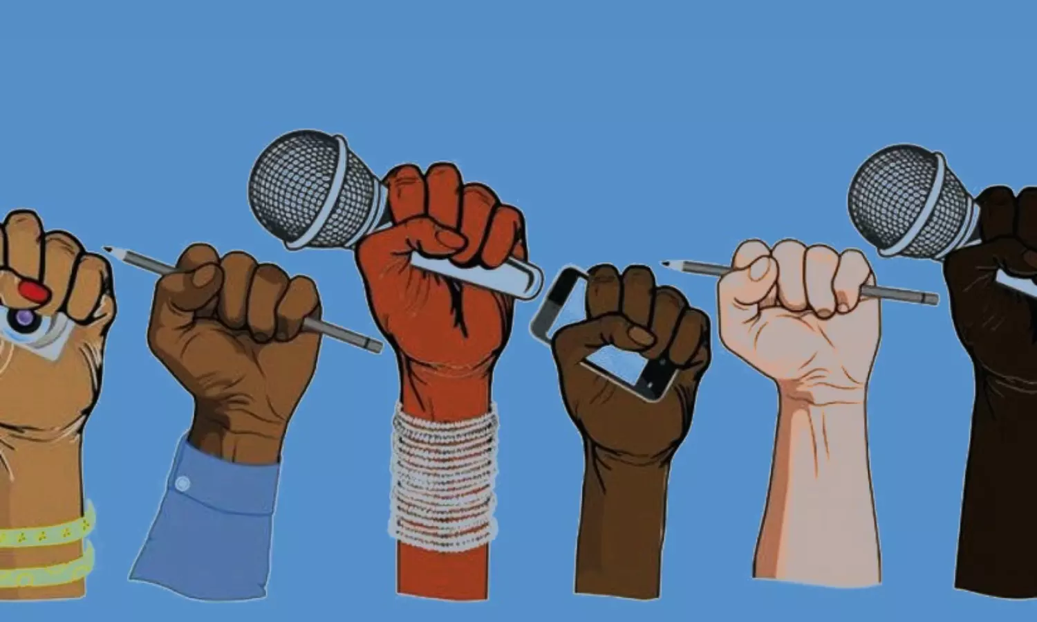 Arm-twisting the new media