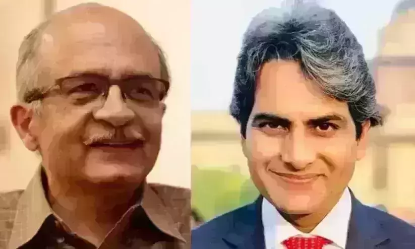 Zee News Editor tweets fake news free Diwali: Prashanth Bushan reminds him of the chip on the 2000 note