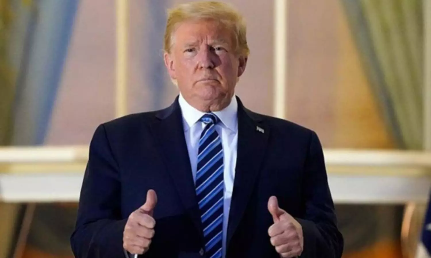 Trump sows confusion, now claiming "We will win"
