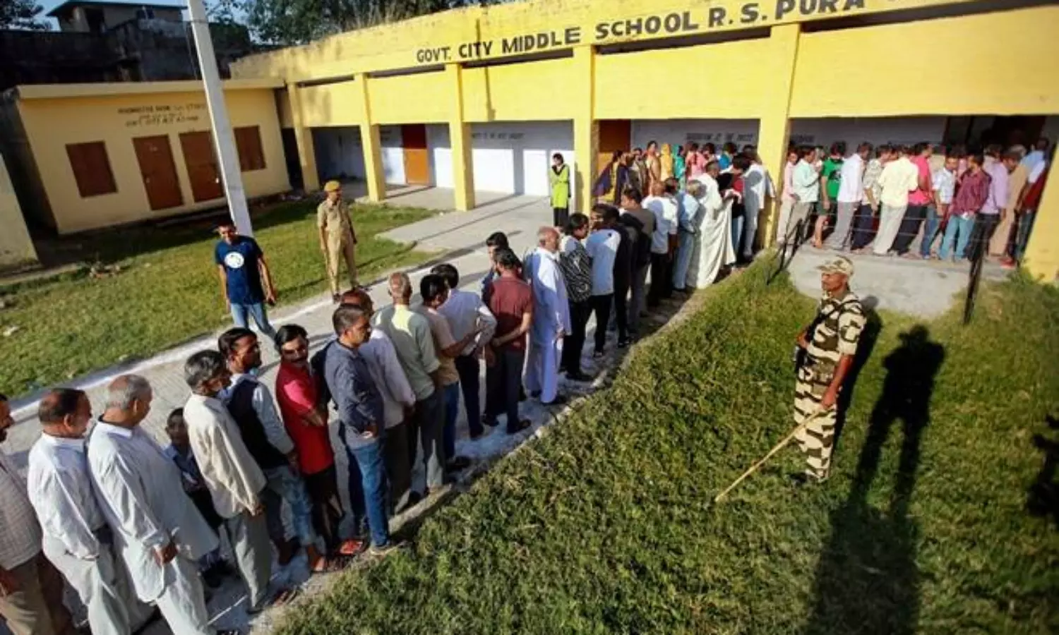 The democratic process in Jammu-Kashmir