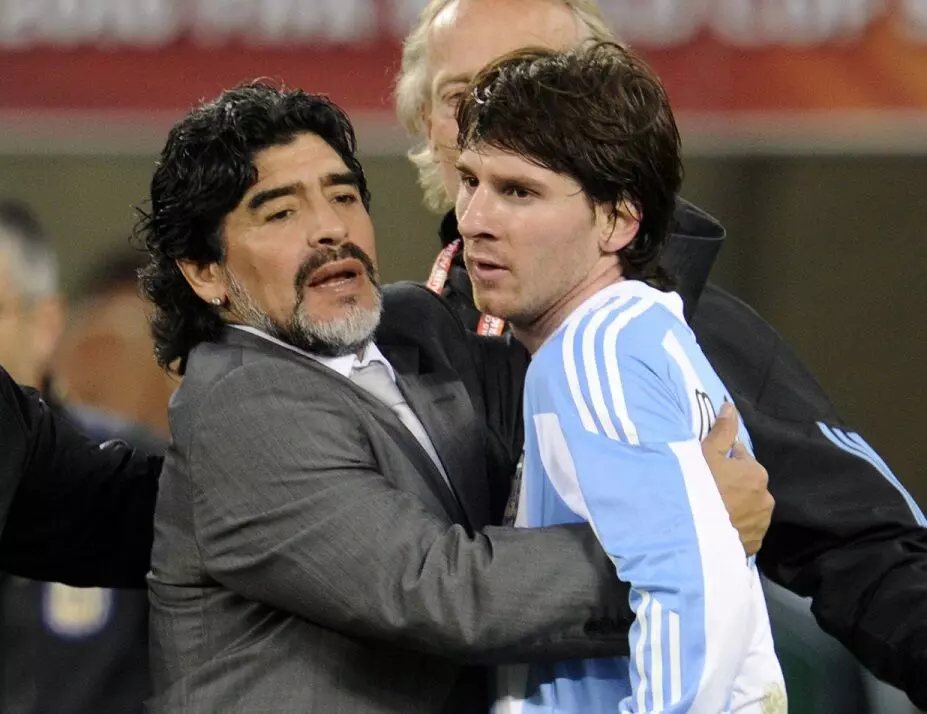 Diego is eternal, Messi pays tribute to the legend