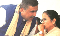 Trends from Bengal Election Results: BJPs Suvendu Adhikary leading with 1492 votes over Chief Minister Mamata Banerjee