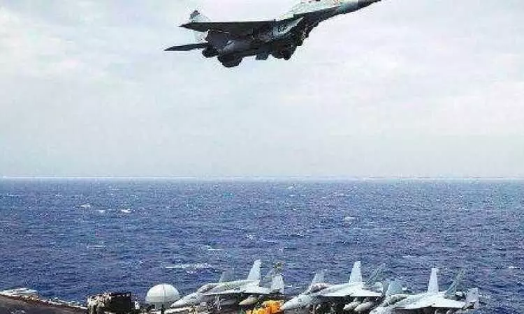 MiG-29K crashes in Arabian Sea, 1 pilot missing