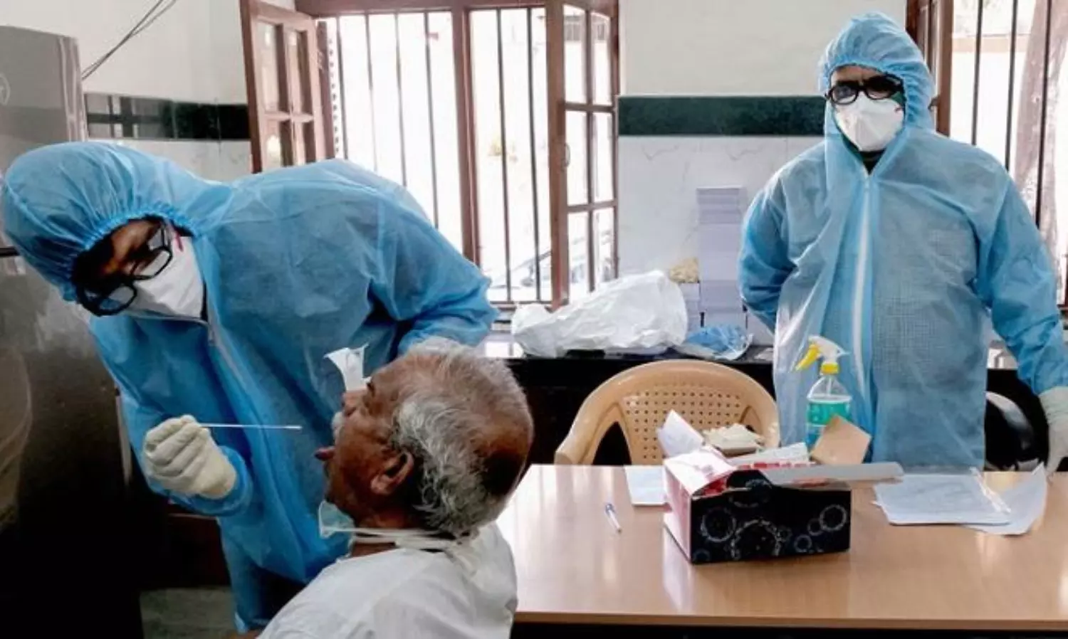 Reporting over 36K new corona cases, Indias tally nears 95L