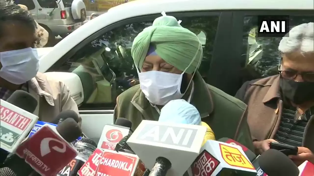 Discussion is going on between farmers and Centre, theres nothing for me to resolve,reacts Punjab CM Captain Amarinder Singh Discussion is going on between farmers and Centre, theres nothing for me to resolve,reacts Punjab CM Captain Amarinder Singh