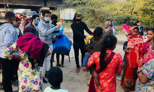 Unprivileged people in Delhi benefits from a fundraising challenge run by an NGO based in Kerala