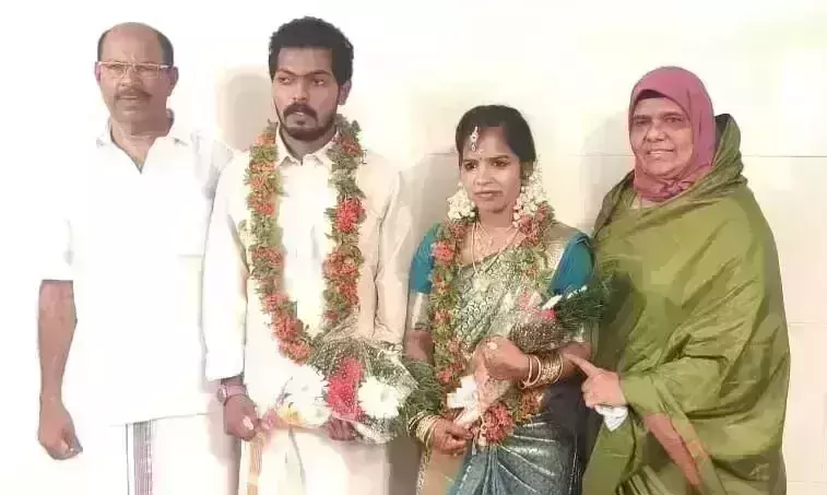 Muslim couples Hindu daughter Kavitha gets married to Sreejith
