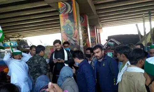 Farmers protesting at Ghazipur ask Jamia Millia students to leave protest site