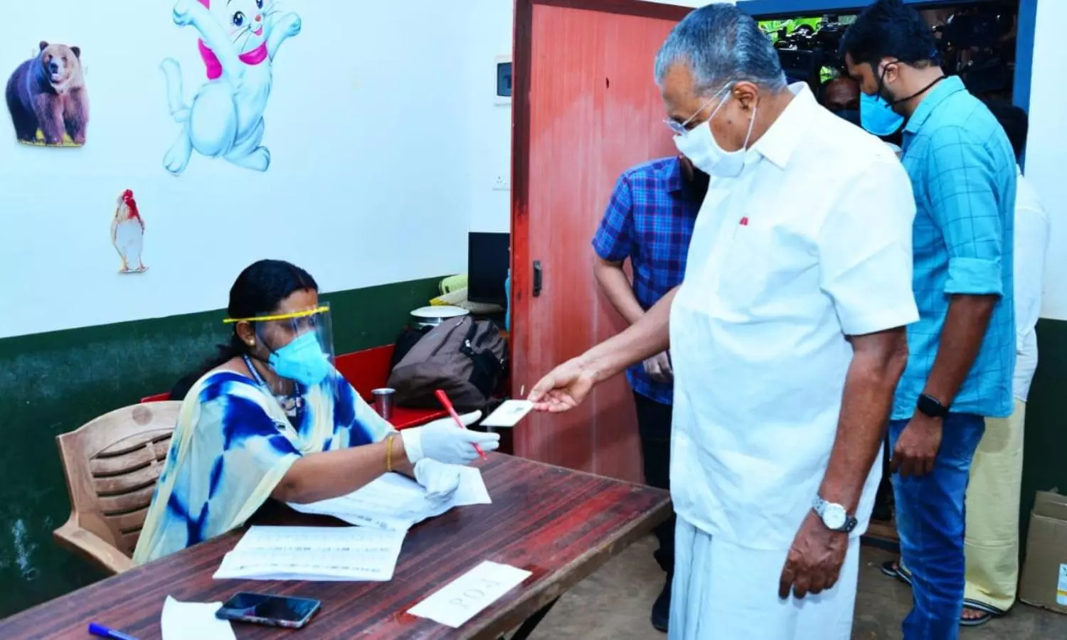 Kerala civic polls: Pinarayi Vijayan casts votes early as the last phase underway