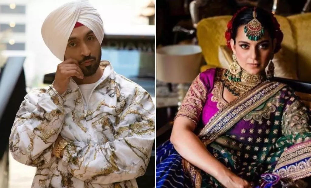 Diljit Dosanjh takes on Kangana Ranaut on Twitter, asks not to spread hate
