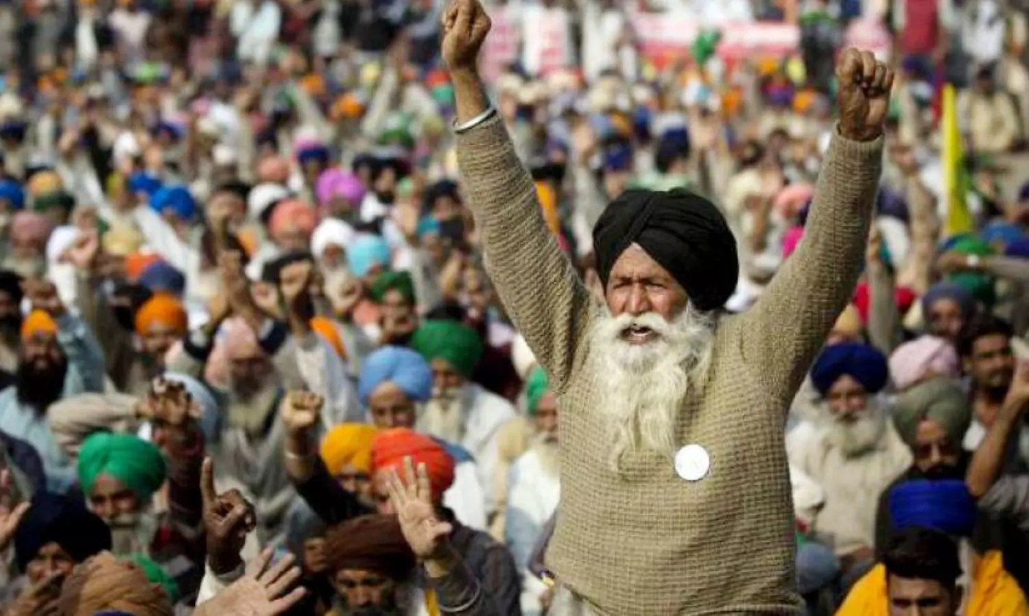 farmers protest