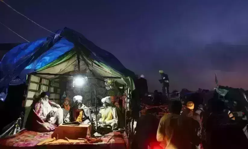 Ailing India and farmers protests