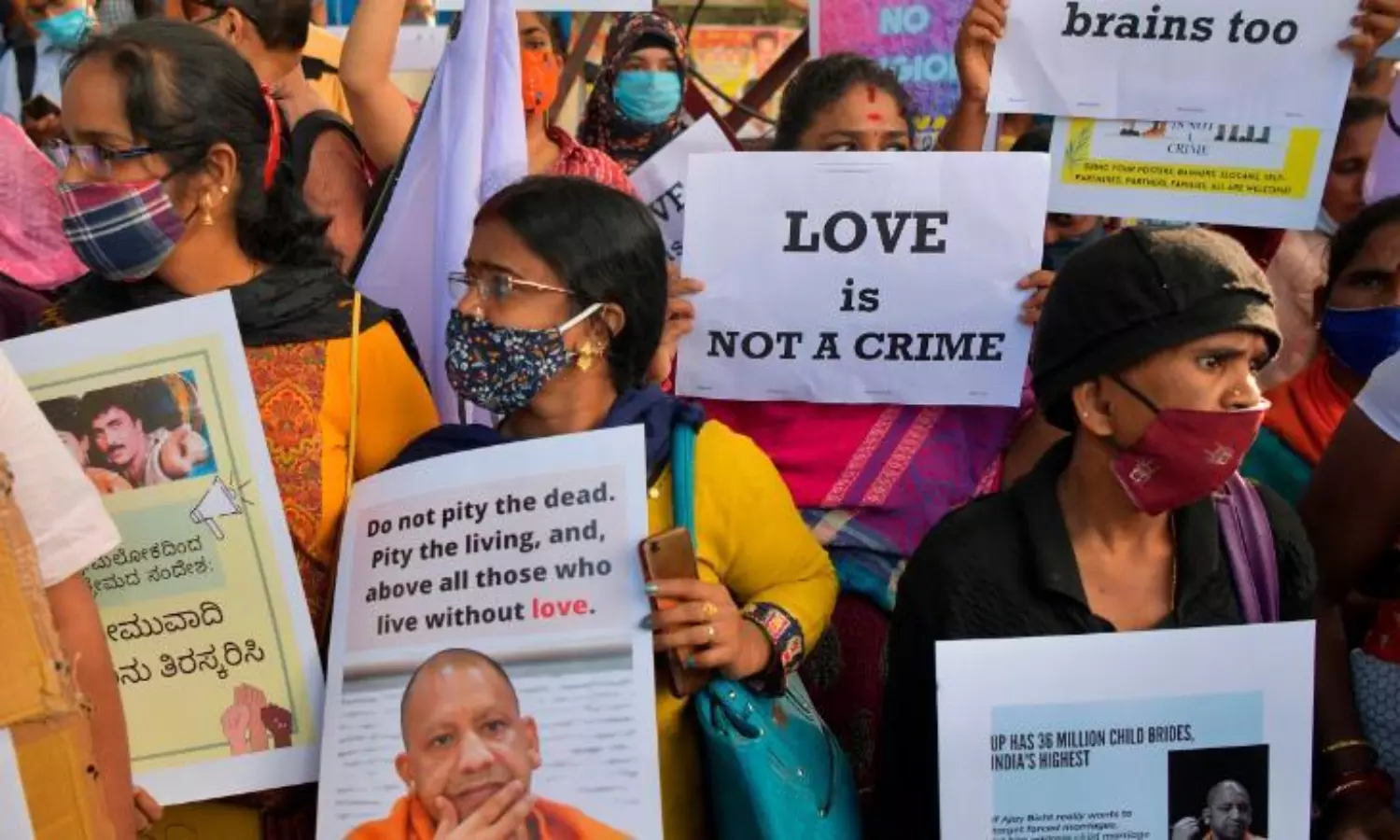 Activists in Bangalore