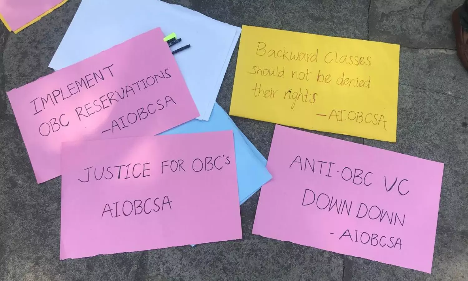 Backward Commission warns Hyderabad University to conduct immediate and fair enquiry in OBC issues