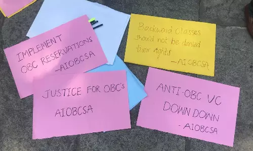 Backward Commission warns Hyderabad University to conduct immediate and fair enquiry in OBC issues