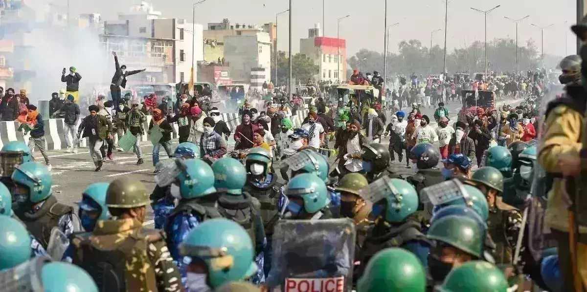 Tractor Parade: 83 cops injured in clashes, says Delhi Police