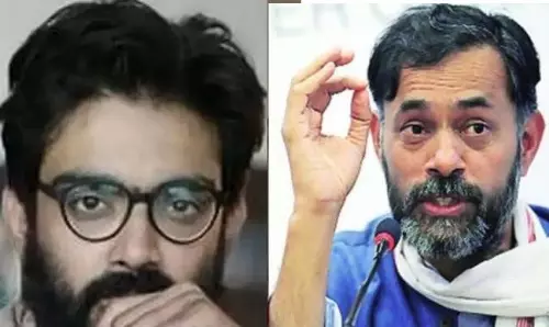 Sharjeel Imam and Yogendra Yadav