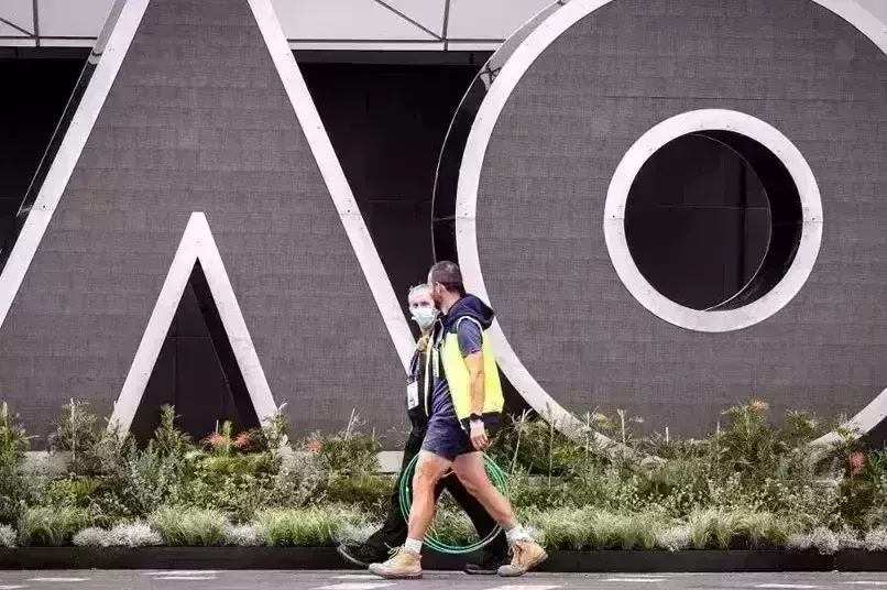 Australian Open lead-up games suspended after Covid scare