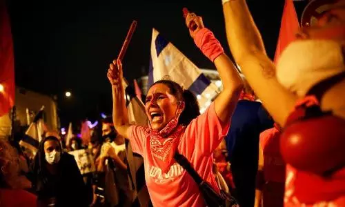Protests soar in Israel over Netanyahus charges