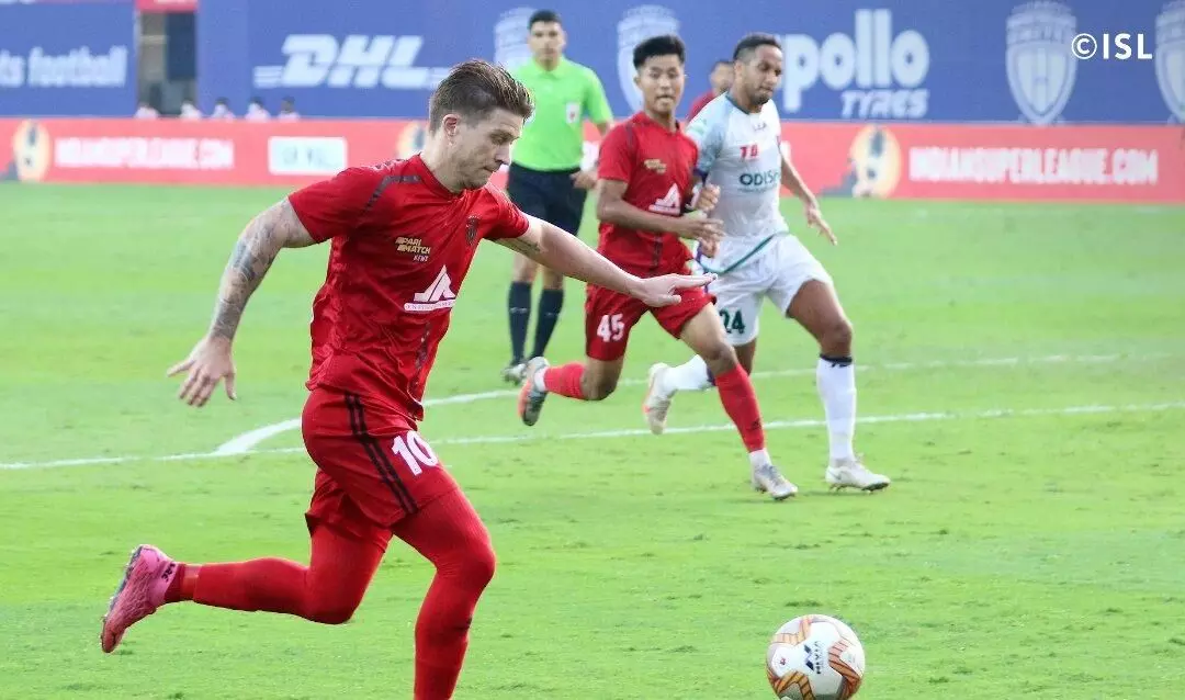 ISL: North East united into play off after 3-1 victory against Odisha FC