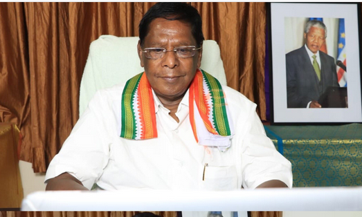 Puducherry CM resigns as Congress led govt falls ahead of floor test