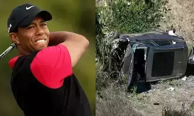 Tiger Woods seriously injured in violent car crash